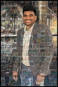 Mosaic Art Frame - 20x30" Inch Size