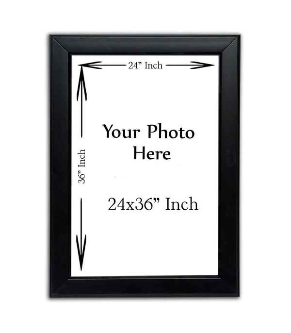 24x36" Inch Photo Frame - Matte Print