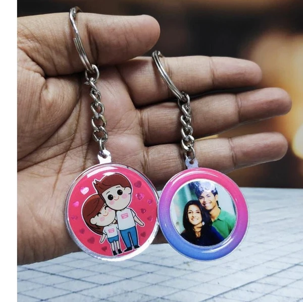 Resin Photo Printed Keychains