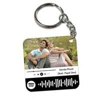 Spotify MDF Keychain - 
