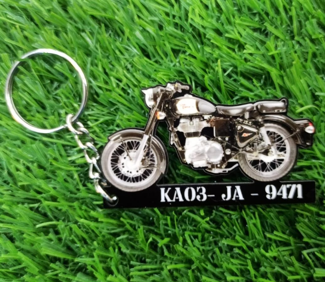 Custom Bike Keychain CBK002