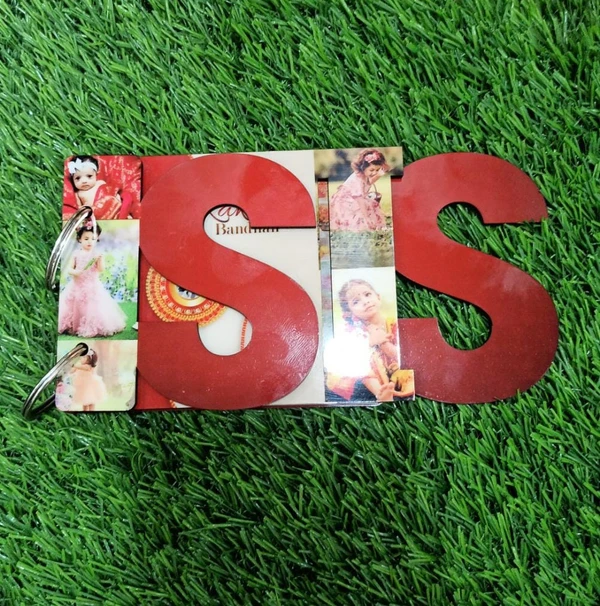 SIS - 3 Layer Book Type MDF Wood Rakhi Gift