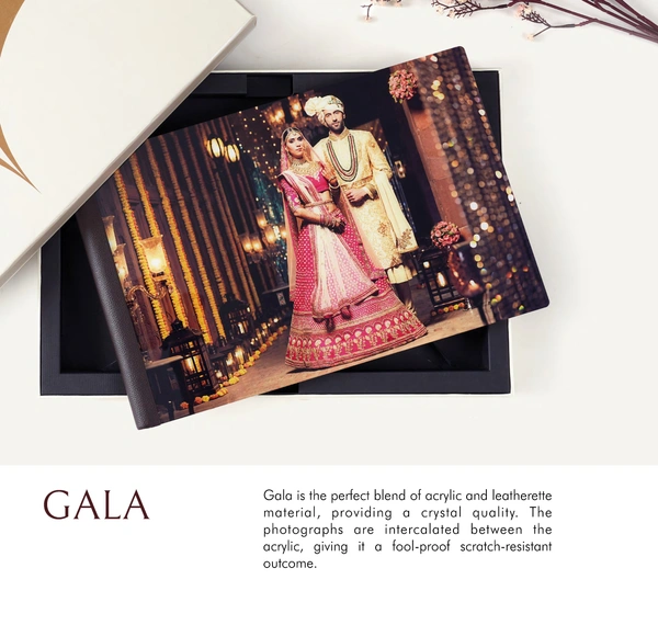 Canvera - Metallic Gala Photo Book (40 Sheets)