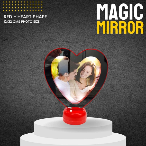 Magic Mirror - Small Heart Red