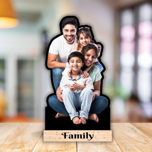 Family Cutout - Customized Cutout Frame  - MAZCT005