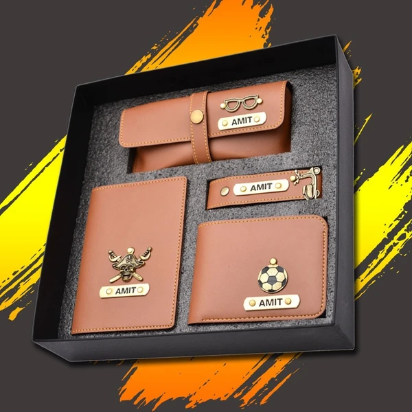 4-in-1 Gents Wallet Combo - Men's Day Gifts