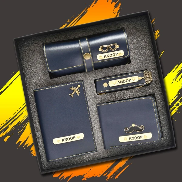 4-in-1 Gents Wallet Combo - Men's Day Gifts