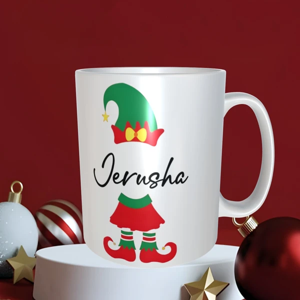 Elf- White Coffee Mug