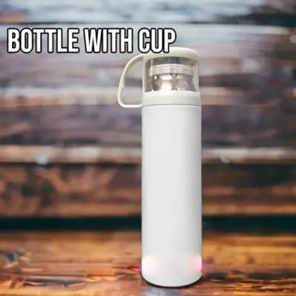 Hot & Cold Steel Bottle with Cup