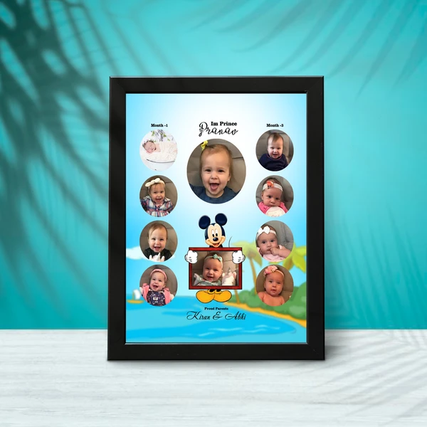 Baby Memory Photo Frame - BMF15 - A4 Size