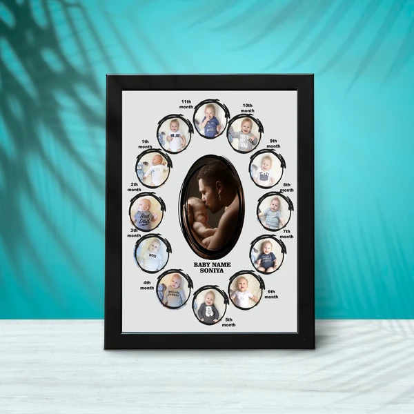 Baby Memory Photo Frame - BMF16 - A3 Size