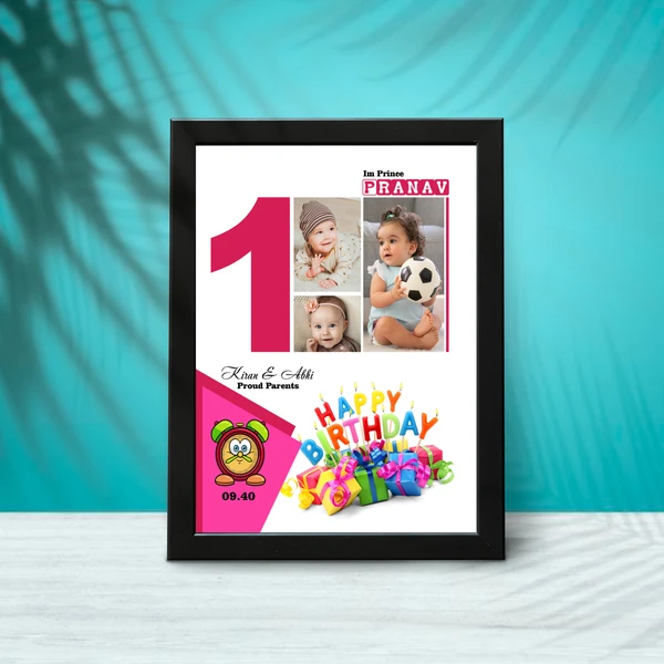 Baby Memory Photo Frame - BMF18 - A4 Size