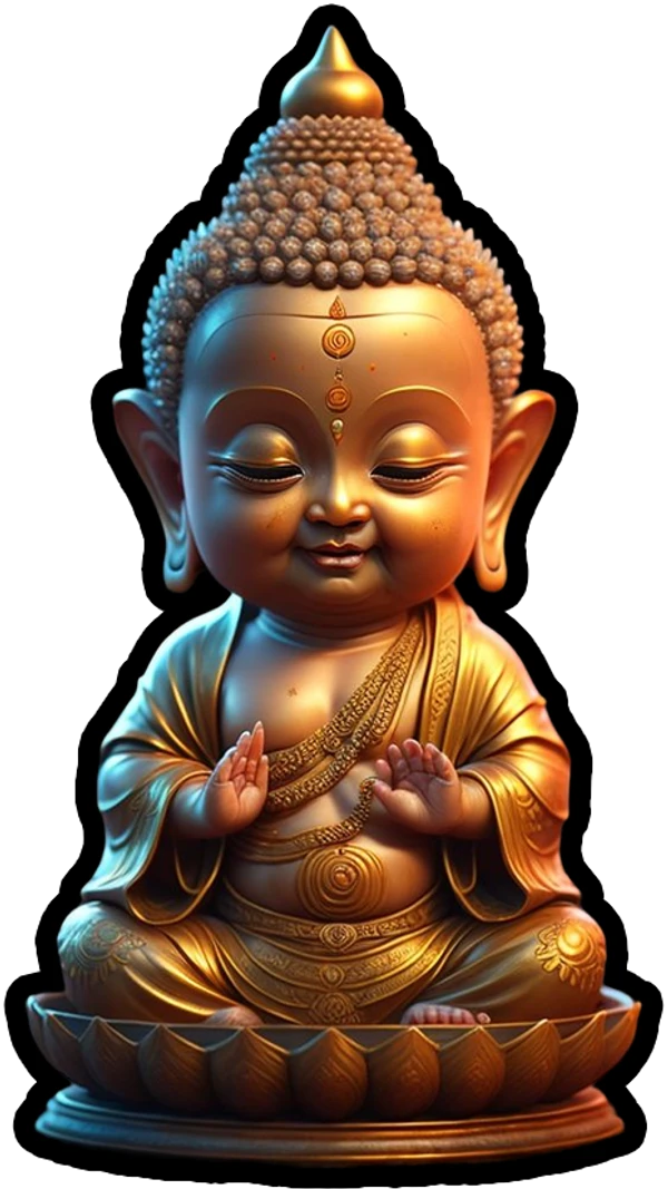 Buddha MiniME Fridge Magnet - MFM20