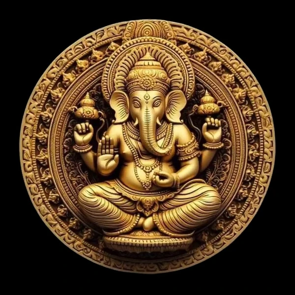 Lord Ganesha MiniME Fridge Magnet - MFM22