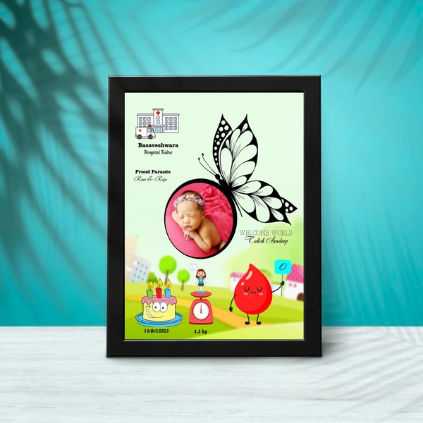 Baby Memory Photo Frame - BMF25 - A3 size