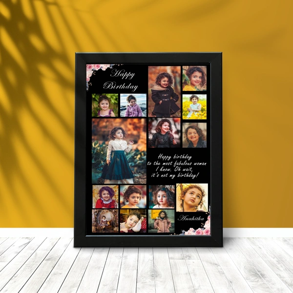 My Album Zone Collage 01-Photo Frame - A4 Size, A4 Size, A4 Size