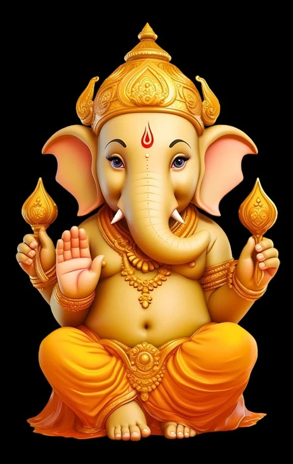 Lord  Ganesha MiniME Fridge Magnet - MFM03