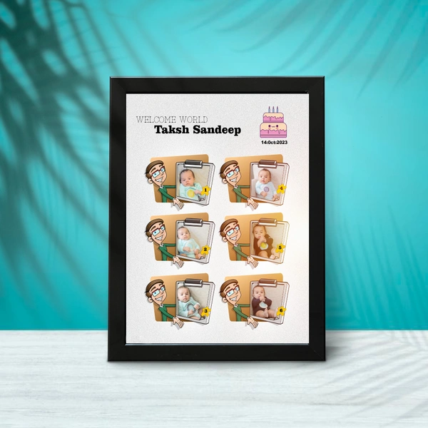 My Album Zone Baby Memory Photo Frame - BMF30 - A3 size, A3 size, A3 size