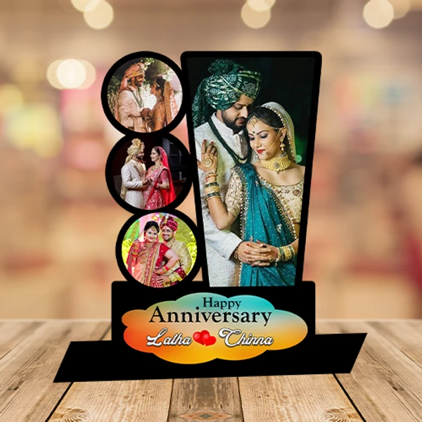 Happy Anniversary Cutout Frame - MAZCT009