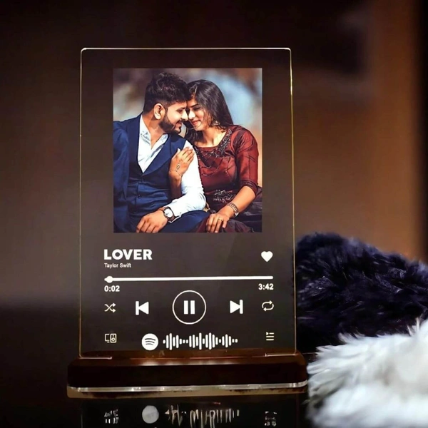 Spotify Code with Photo - Single LED - Member Price