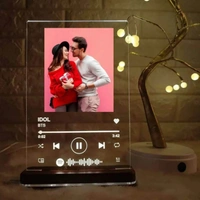 Spotify Code with Photo - Single LED - Regular Price