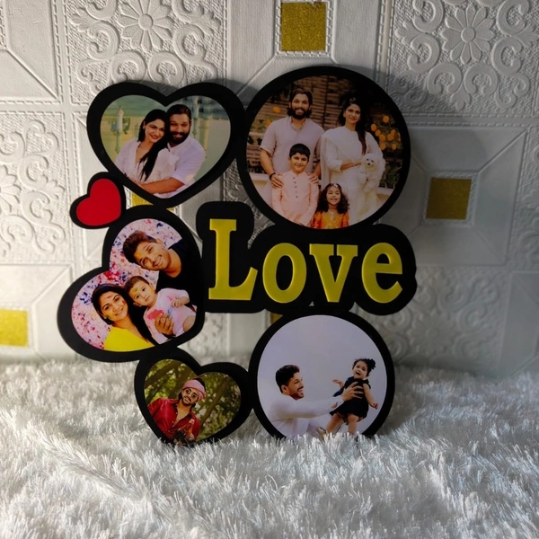 My Album Zone MDF Wall Collage Frame - Love - SKU505