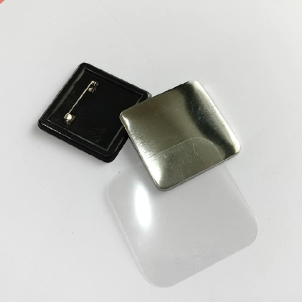 50MM Square Badge with Black Back - Regular Price