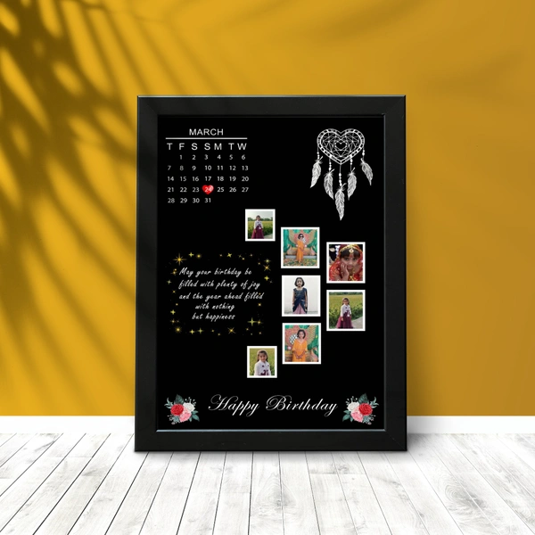 My Album Zone Dream Catcher Collage - Birthday - A3 Size, A3 Size, A3 Size