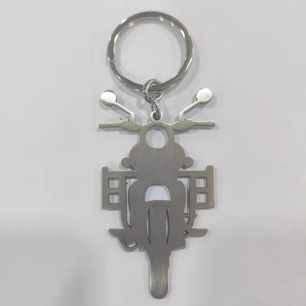 Bike Keychain - Steel Keychain with Name Engraving - Regular Price