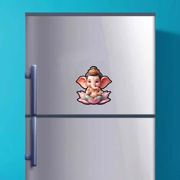 Lord Ganesha MiniME Fridge Magnet - MFM08