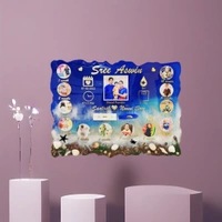 My Album Zone Resin Frames - 9*12inch - Sea theme with Baby Keep Sake