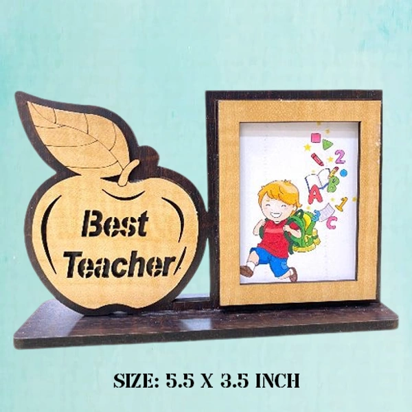 My Album Zone Teacher's Day Photo Printed Table Frame - 5.5x3.5" Inch