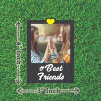 My Album Zone MDF Fridge Magnet - Best Friends