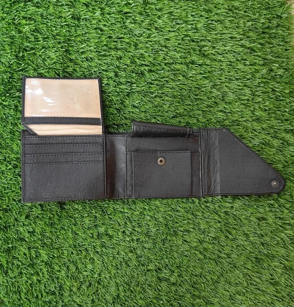 Flap Wallet - Black