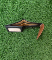 Flap Wallet - Black & Tan