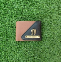 Flap Wallet - Tan & Black