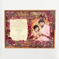 My Album Zone Resin Wooden Box Frame - 12x16" Inch