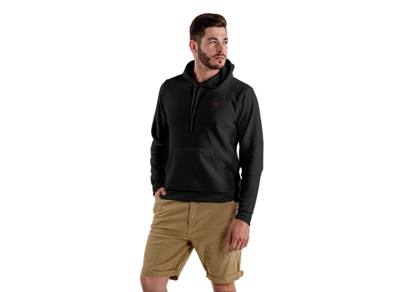 Black Hoodie with Cap - Small