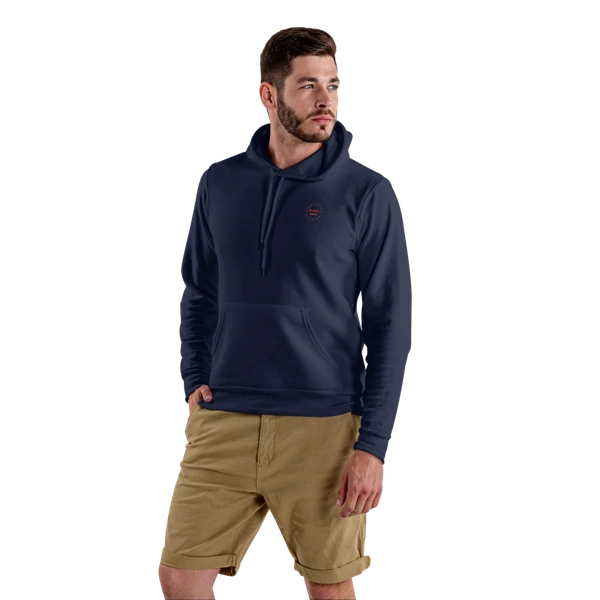 Navy Blue Hoodie with Cap - Small