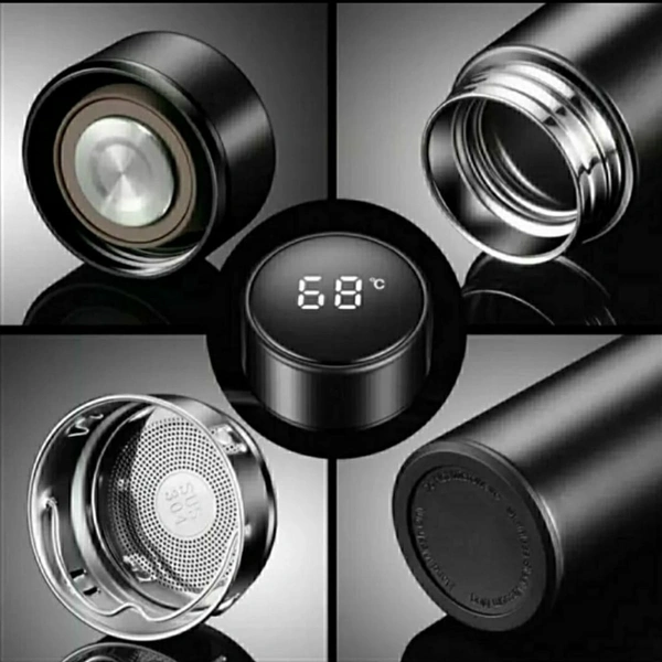 Personalized LED Temperature Display Bottle - 1000 Qty