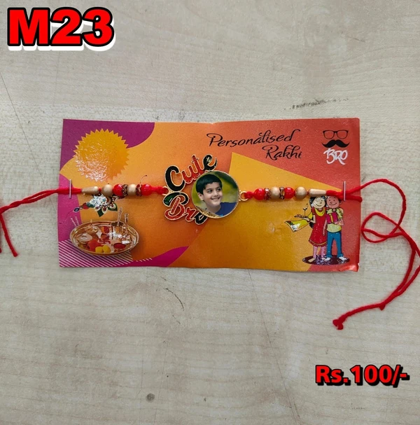 Metal Rakhi - M23