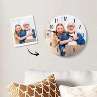 Round Clock - Acrylic Glossy Frame