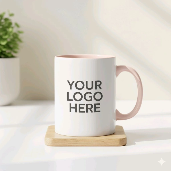 3 Tone - Light Pink - Inner & Handle Color Mugs - Regular Price