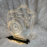 Personalised Camera Acrylic Frame - Single LED  - Regular Price