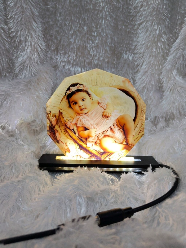 Polygon - Sublimation Acrylic LED Table Frame - Regular Price