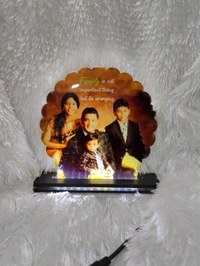 Round Flower - Sublimation Acrylic LED Table Frame - Regular Price