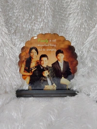 Round Flower - Sublimation Acrylic LED Table Frame - Regular Price