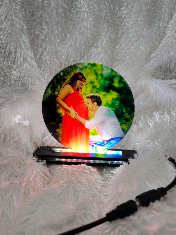 Round / Circle - Sublimation Acrylic LED Table Frame - Regular Price
