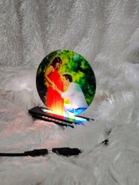 Round / Circle - Sublimation Acrylic LED Table Frame - Regular Price