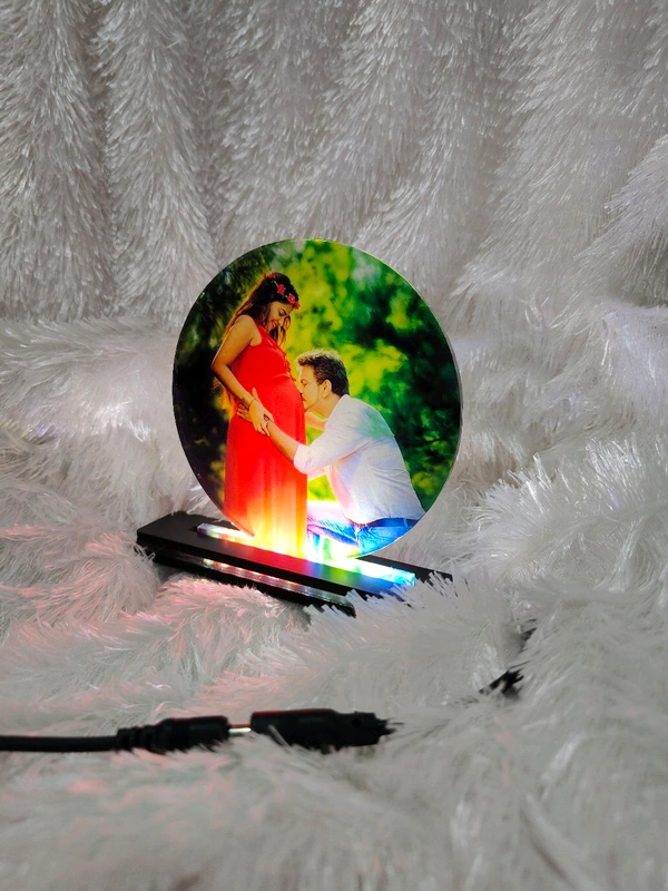 Round / Circle - Sublimation Acrylic LED Table Frame - Regular Price